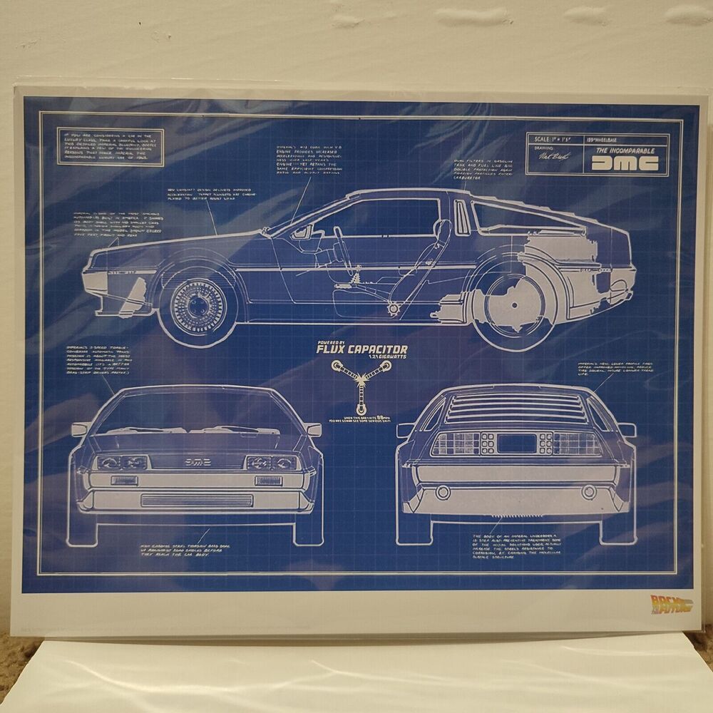 Back To The Future Mandalorian Limited Edition Art Print & Official Certificate